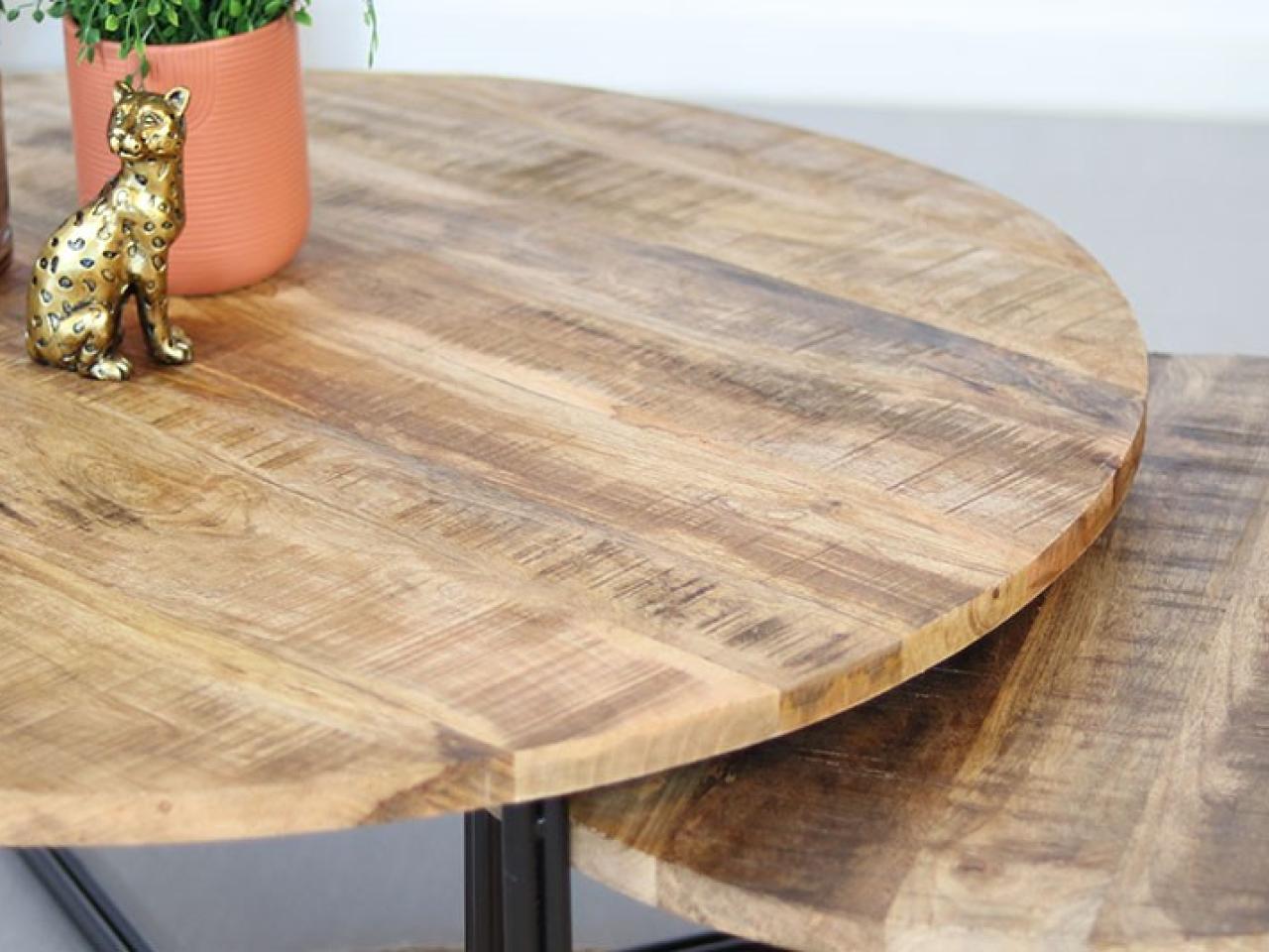 Mangohout interieur inspiratie REALISEERJEDROOMHUIS